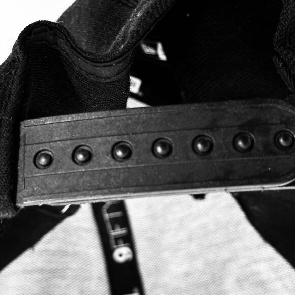 RAIDERS NFL New Era Wool Baseball Cap Trucker Hat Black Embroidered Adjusts OS - Picture 8 of 9